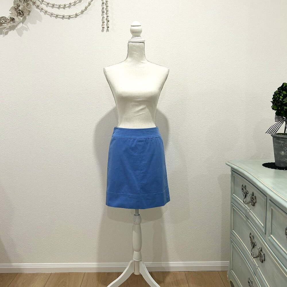 TALBOTS Sky Blue Low Rise Mini Skirt (Spring/Summer)
